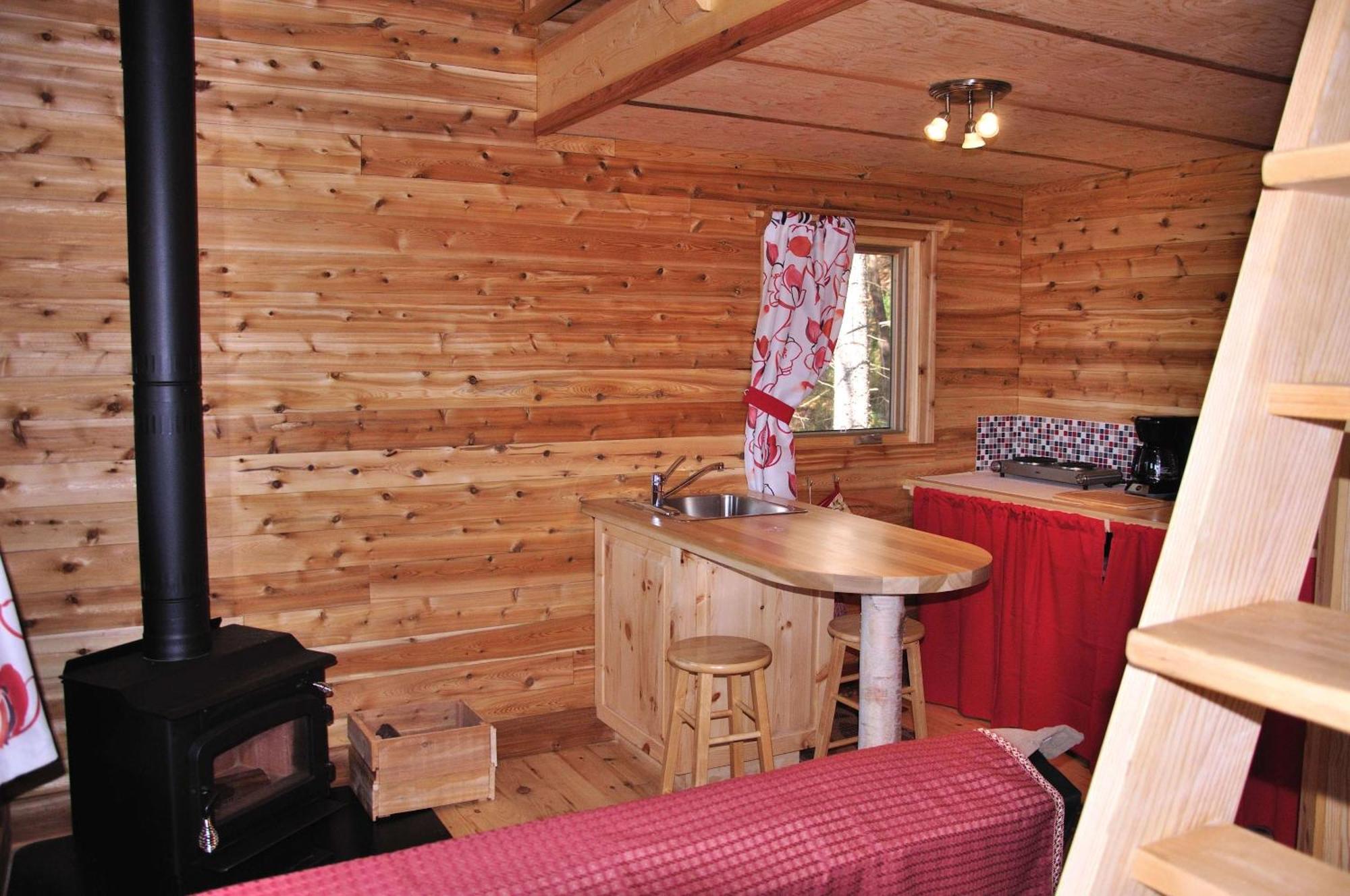 Les Cabanes Du Trappeur Wentworth-Nord Exterior photo